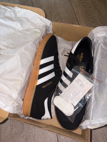 Adidas hamburg black white - black, &
