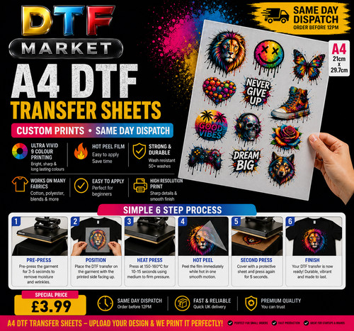 Dtf transfer sheets custom - transfer,