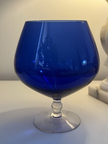 Vintage large bluе glass - vintage,