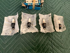 ORIGINAL  KLG BRAND SPARK PLUGS FOR MGTD MGTF MG 50'S ENGLISH CAR BRITISH MADE