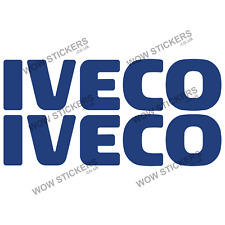 2 x IVECO Stickers decal Truck