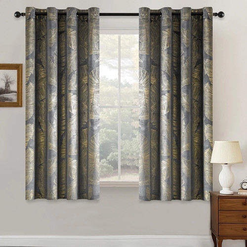 Miulee velvet curtains eyelet - miulee,