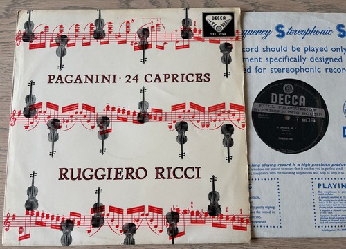 Decca sxl 2194 paganini - decca,