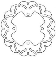 Rear brake disc - brake,