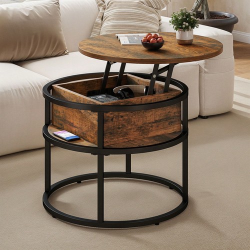 Lift top coffee table round - lift,