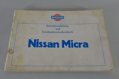 Nissan micra k10 owner manual - micra,