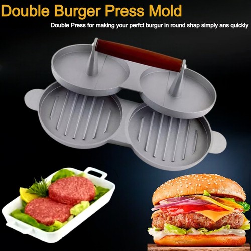 Double burger press non - double,