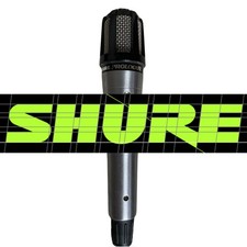 Vintage Shure 8L Prologue Cardioid Dynamic 3.5mm Jack Instrument Vocal Mic Demo