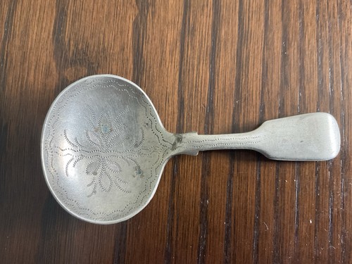 Tea caddy spoon william - caddy, page