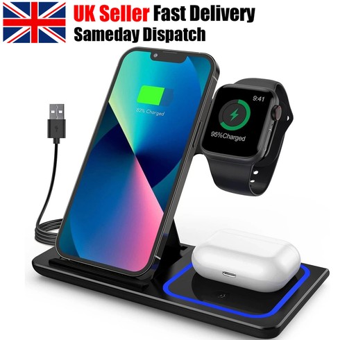 3in1 fast wireless charger - 3in1,