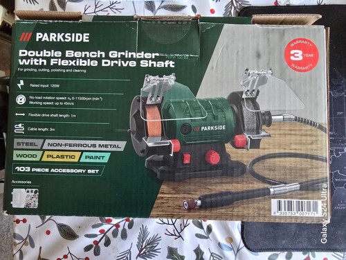 Parkside double disc grinder - parkside®, double-disc