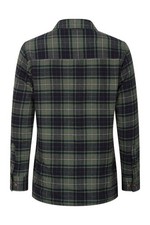 Hoggs of Fife Hogg Tartan Ladies Shacket  100% cotton outer, Flannel fabric, do