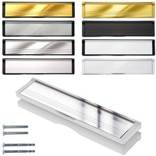 12" 10" Door Letter Box, 30cm 27cm Letterbox, uPVC Wood Composite Doors