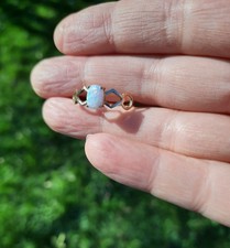 Geometric 9ct Solid Gold White