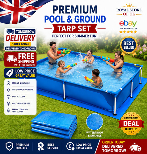 4m retangular pool - retangular,