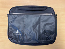 Beneteau Padded Laptop Bag 14" Laptop Black Waterproof with Strap