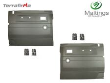 TERRAFIRMA DOOR CARDS D GREY MANUAL WINDOWS DEFENDER UPTO 07 TF2442 TF2443
