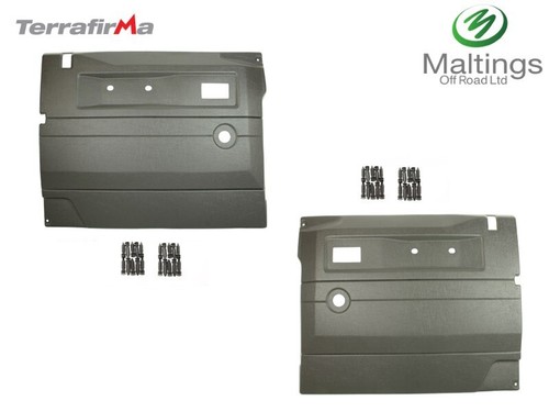 Terrafirma door cards grey - door,