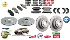 FOR SUBARU LEGACY 3.0 R SPEC B 2004- FRONT + REAR BRAKE DISCS SET+ PADS + SHOES