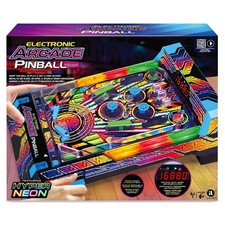 Electronic Arcade Game Pinball 2.0 Tabletop Machine Lights Sounds Kids Toy Gift