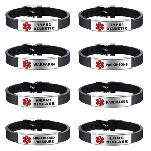 Adjustable medical alert - adjustable, id