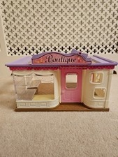 Sylvanian Families Fashion Boutique Shop Building with Sign Calico Critters