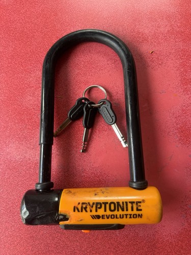 Kryptonite lock with 3 - with,