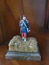 Military Post/Corporal 1870/Artist Figure 75mm No 54mm Metal Countertop Models 