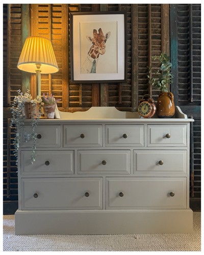 Painted pine hall chest - painted, of