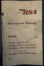 B.S.A. Motorcycle Instruction