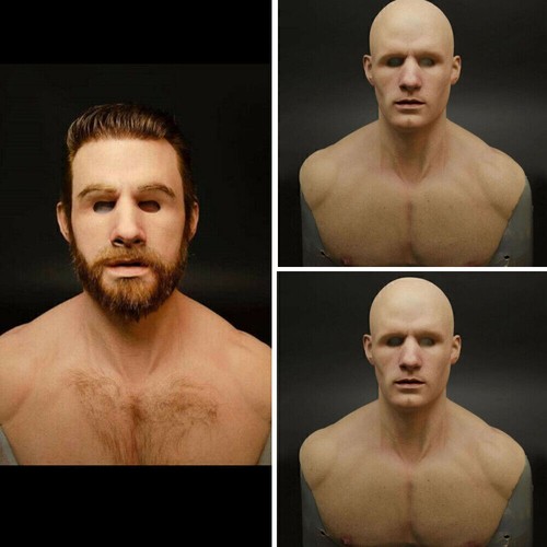Realistic latex face - realistic,