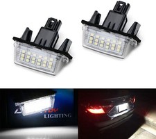 2x LED Licence Plate Lights