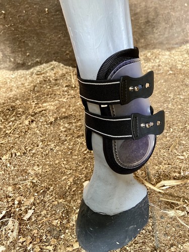 Fetlock boots pony - boots, black