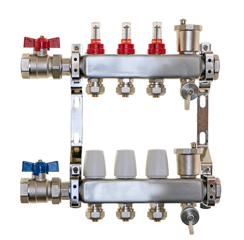 Underfloor heating manifold - heating, 3