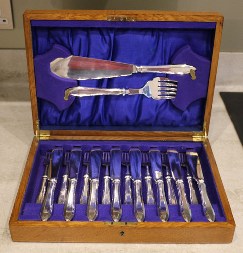 Boxed set vintage fish - boxed,