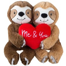 Sloth Valentines Soft Toy You