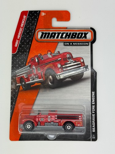 Matchbox seagrave fire - matchbox, engine