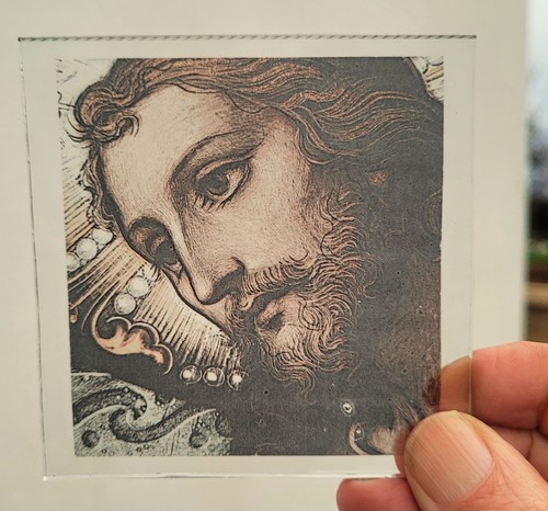 Stained glass jesus christ - stained,