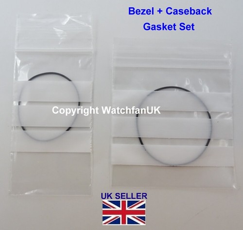 Bezel caseback gasket set - bezel,