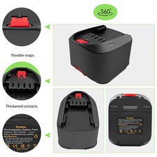 18V 6000mAh Battery for Bosch