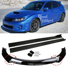 Gloss Front Bumper Lip Spoiler