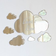 Clouds Mirror Set Personalised