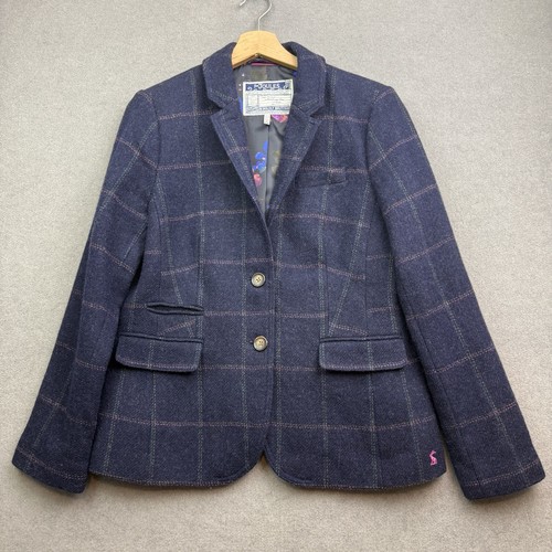 Joules tweed jacket navy - joules,