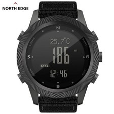 Men's Digital Outdoor Sports Watch Altimeter Compass Barometer WR50M Running