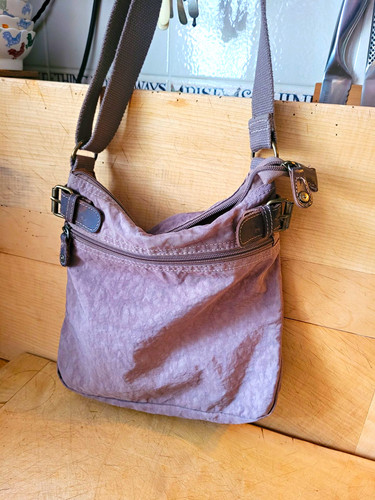 Fat face grey canvas - fat, crossbody