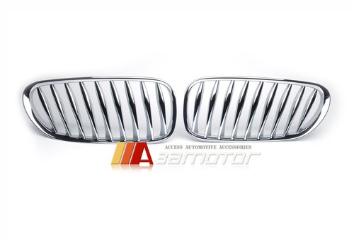 Front chrome kidney - front,