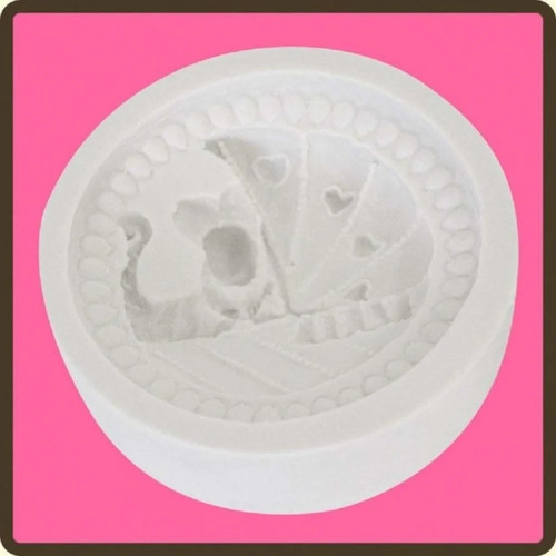 Pram baby cupcake - pram, silicone