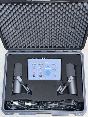 Shure sm7b mics - 2x, +