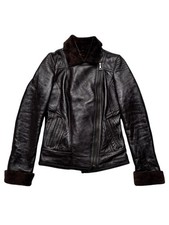 Vintage Real Sheepskin Cropped