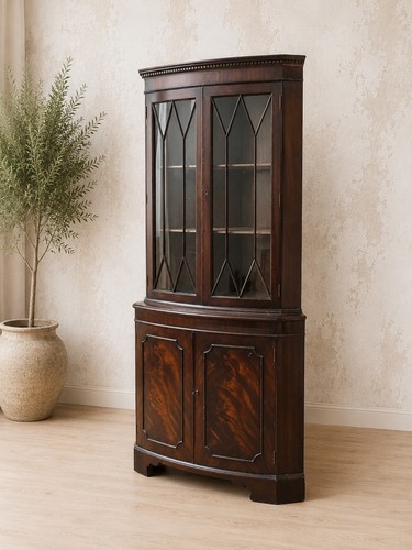 Vintage mahogany corner - mahogany,